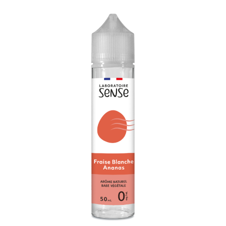 Fraise Blanche Ananas - 50mL