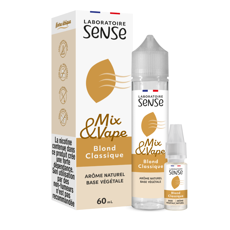 MIX & VAPE - BLOND CLASSIQUE - 22,90  - E-liquides aux Armes Naturels