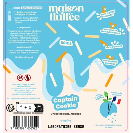 Captain Cookie - 50mL