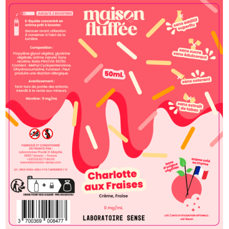 Charlotte aux Fraises - 50mL