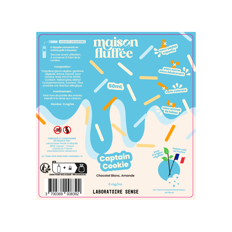 Captain Cookie - 50mL