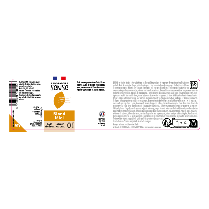 Blond Miel - 10mL