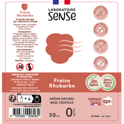 FRAISE RHUBARBE 50ML